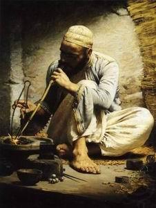 Arab or Arabic people and life. Orientalism oil paintings  265, unknow artist